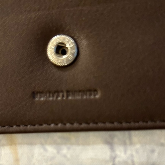 GENUINE LEATHER CHOCOLATE BROWN WALLET KISS LOCK COIN POCKET & BILL POCKET - Picture 7 of 7